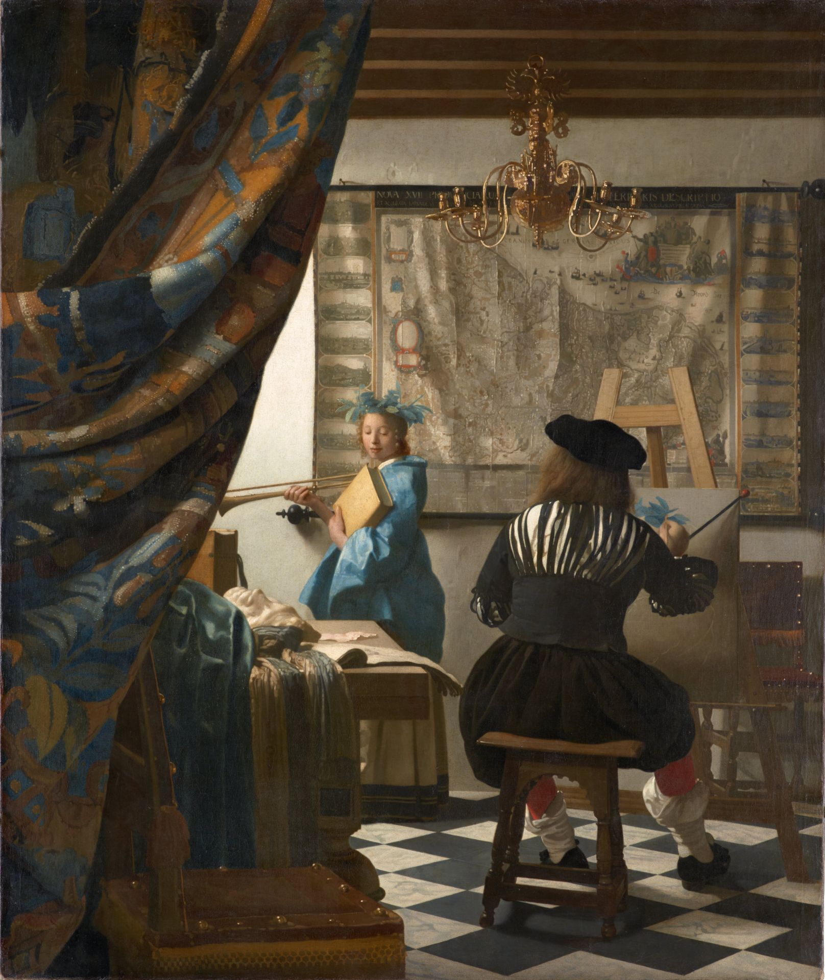 Jan Vermeer - The Art of Painting 